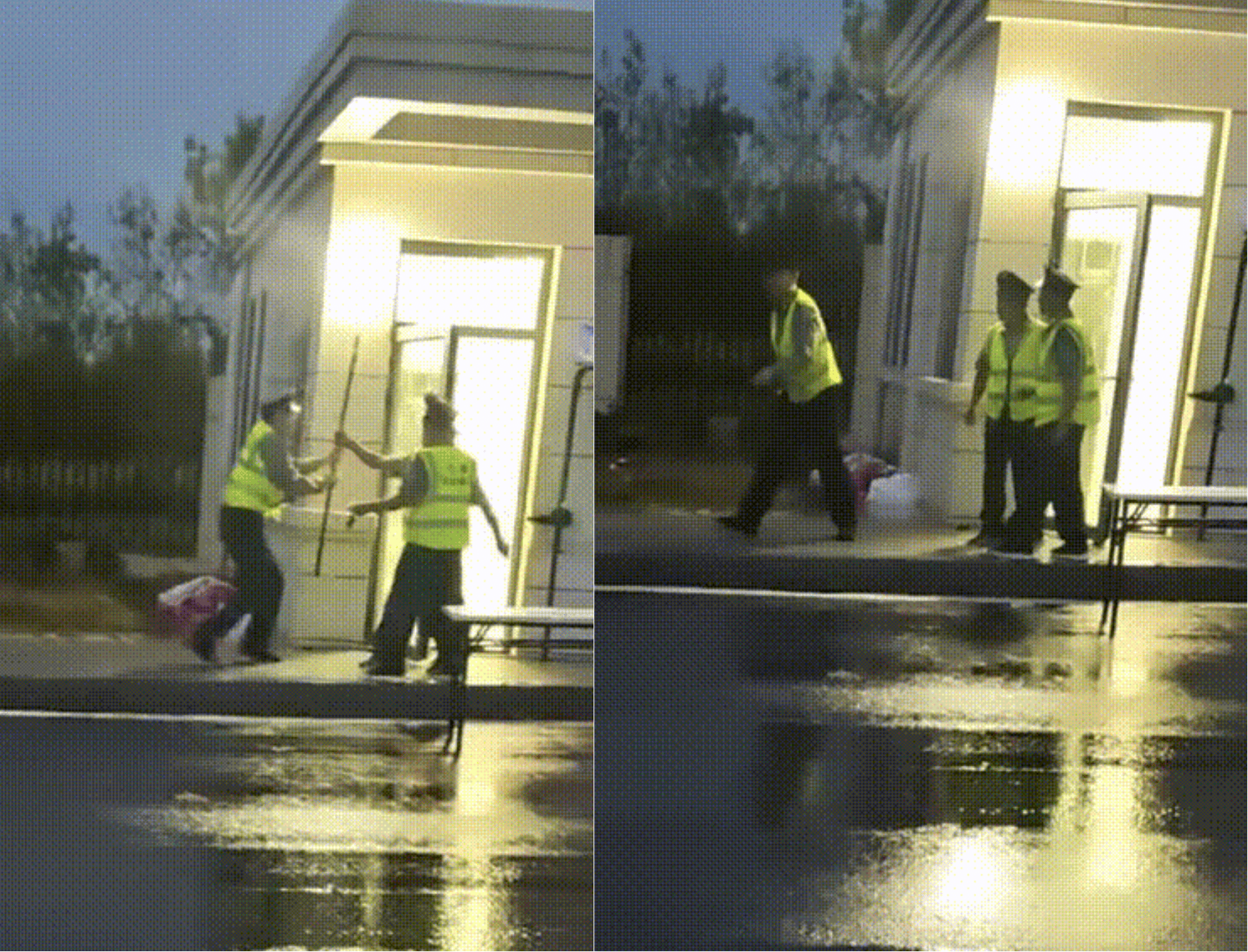 信用网如何申请_日照康养职业学院保安持棍追打学生？校方：保安与涉校外人员发生冲突信用网如何申请，已被开除